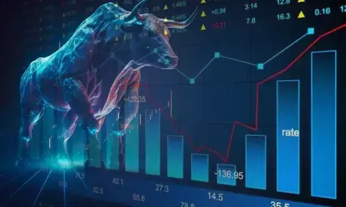 Sensex, Nifty close with gains in highly volatile trade Sensex, Nifty close with gains in highly volatile trade