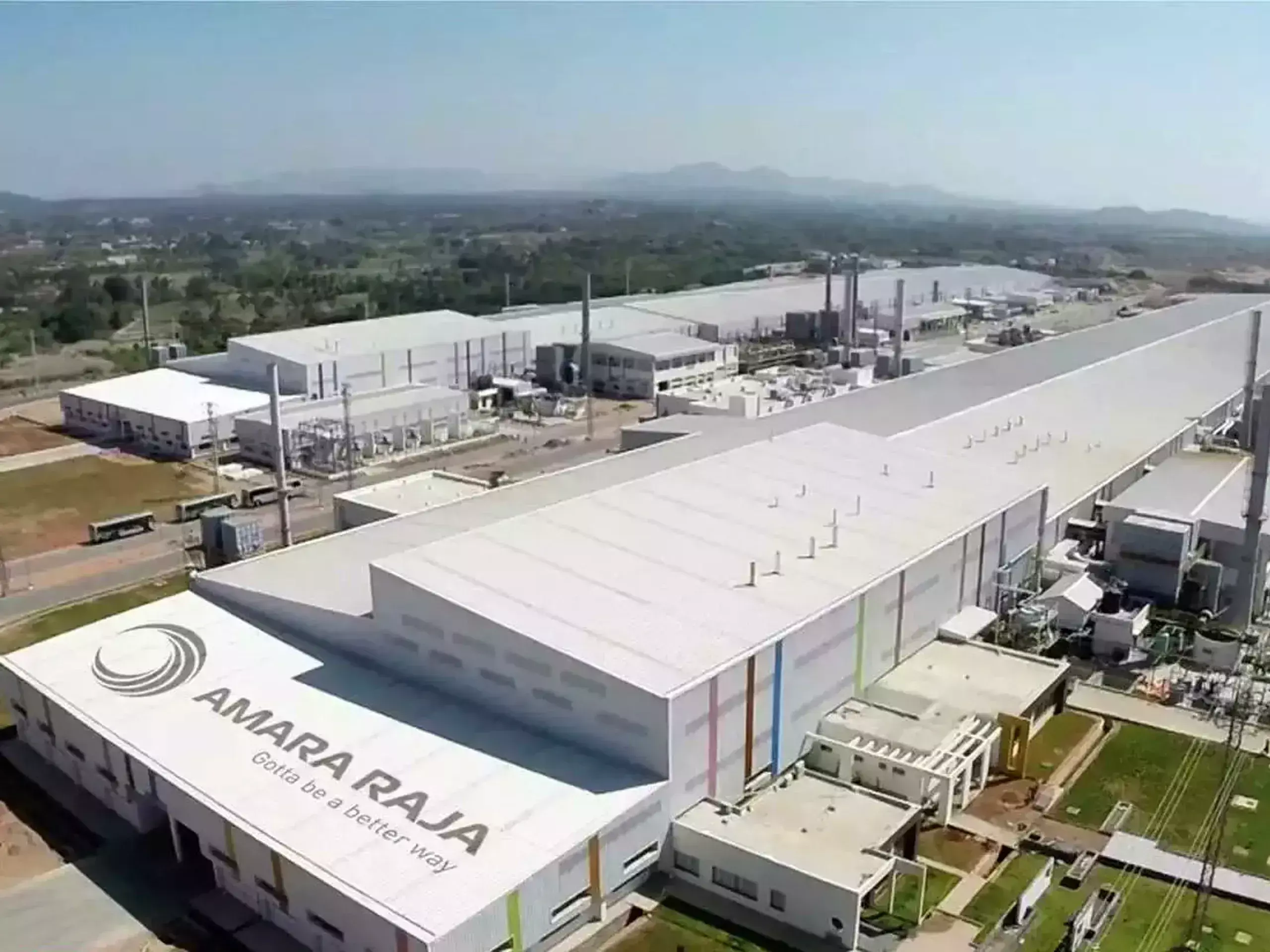 telangana assures all supports to amara raj goups rs.9500 cr gigafactory project