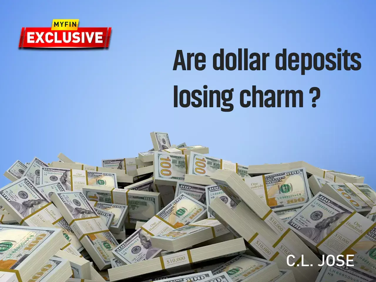 Are dollar deposits losing charm?
