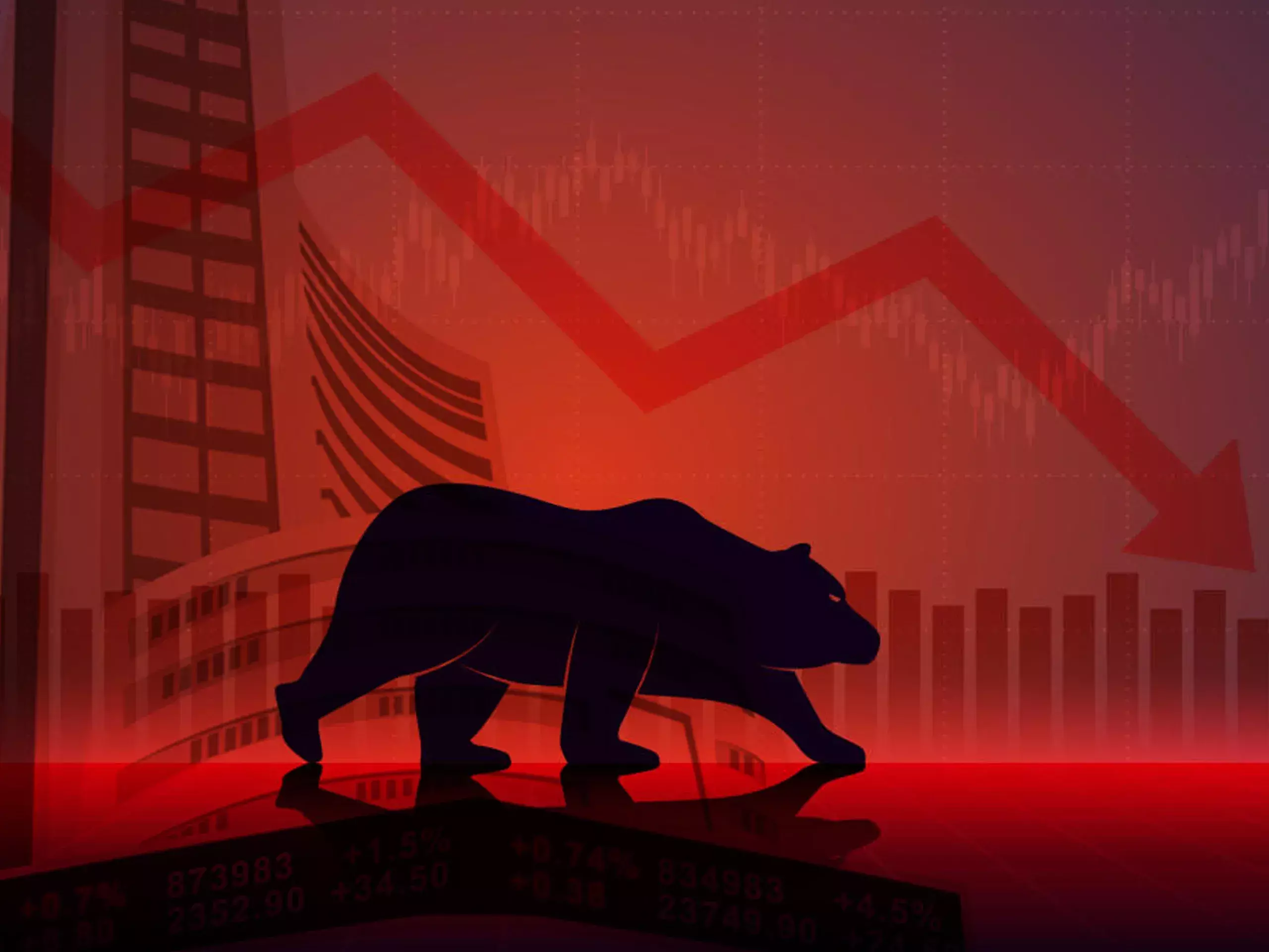markets fall dragged by it stocks, foreign fund outflows markets fall dragged by it stocks, foreign fund outflows